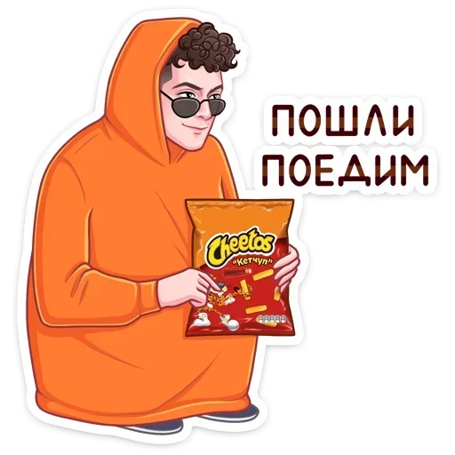  – стикер для Telegram