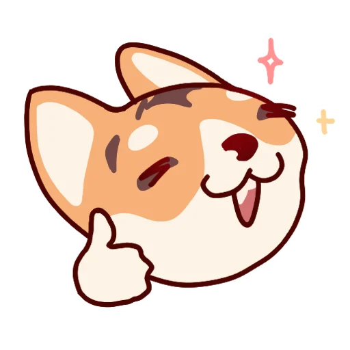  – стикер для Telegram