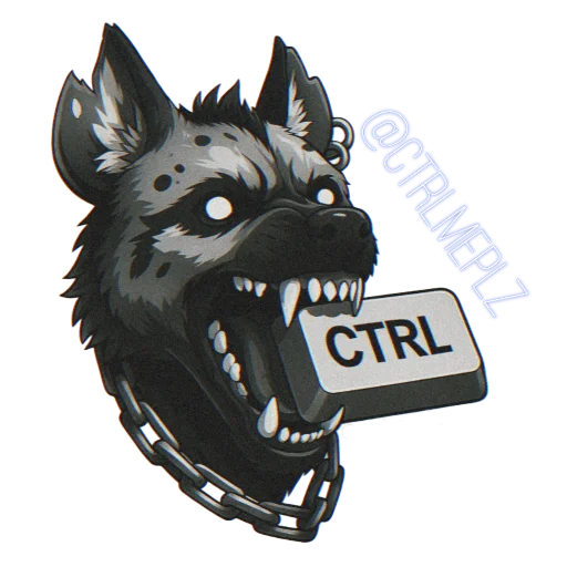@ctrlmeplz / Hyenas стикер
