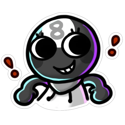  – стикер для Telegram
