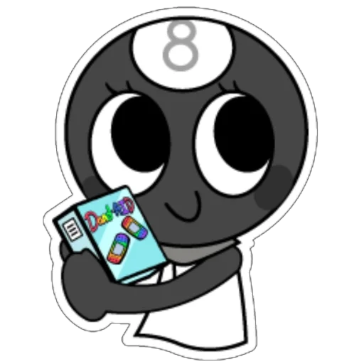  – стикер для Telegram