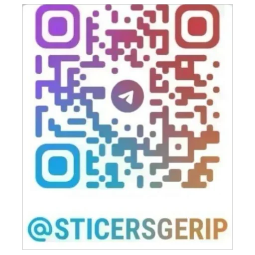  – стикер для Telegram