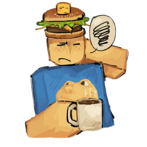  – стикер для Telegram
