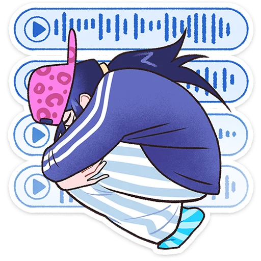  – стикер для Telegram