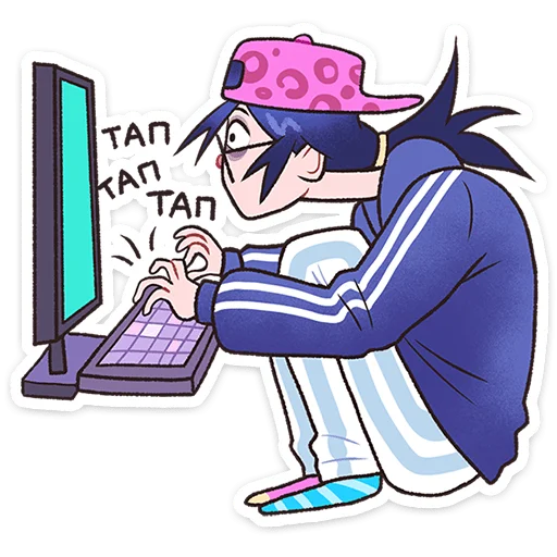  – стикер для Telegram