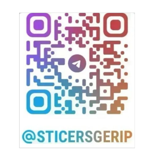  – стикер для Telegram