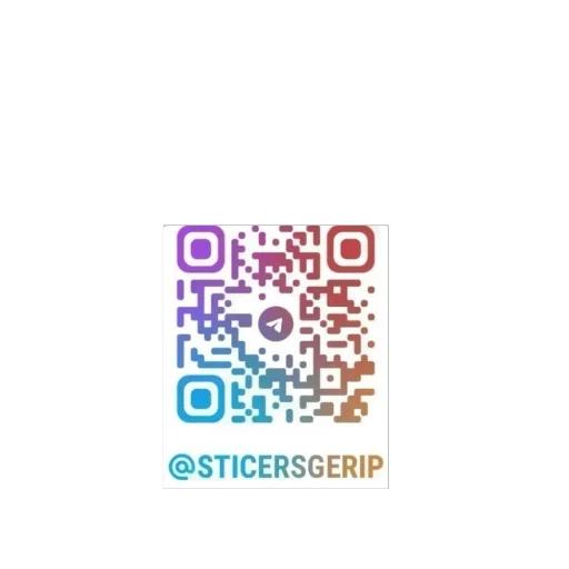  – стикер для Telegram