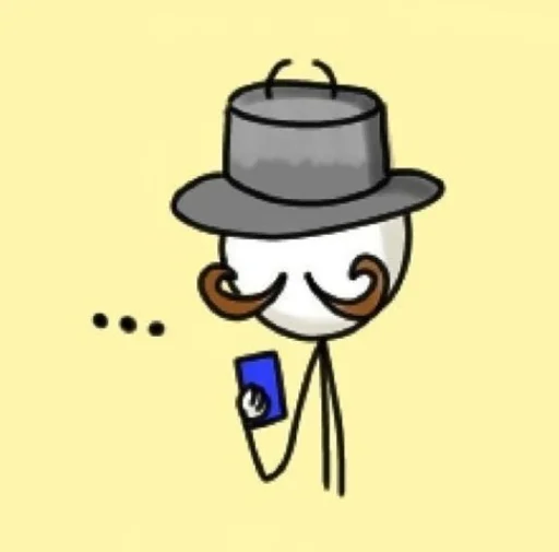  – стикер для Telegram