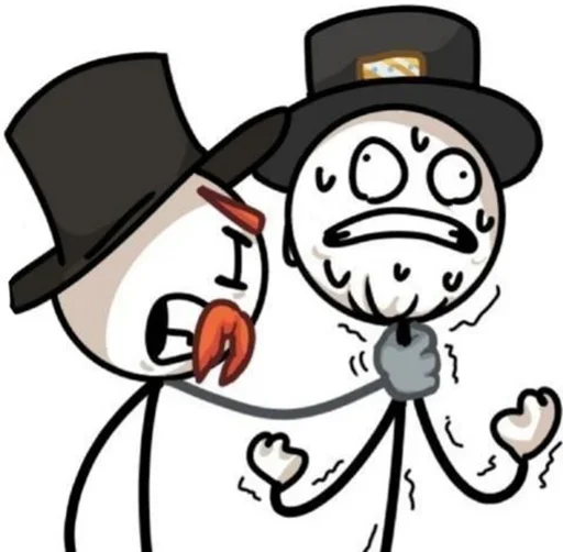  – стикер для Telegram