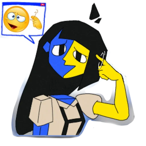  – стикер для Telegram