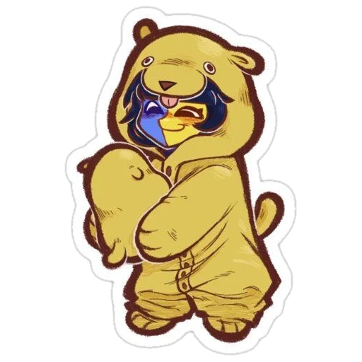  – стикер для Telegram