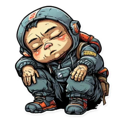  – стикер для Telegram