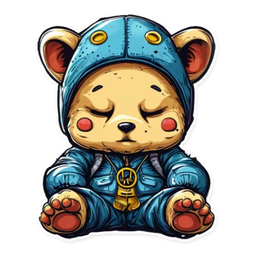  – стикер для Telegram