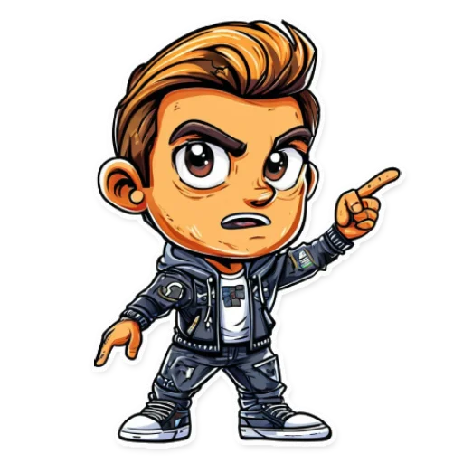  – стикер для Telegram