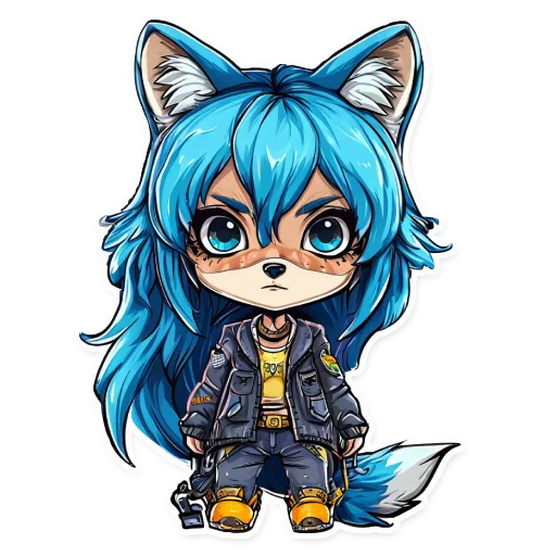  – стикер для Telegram