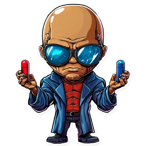  – стикер для Telegram