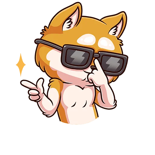  – стикер для Telegram