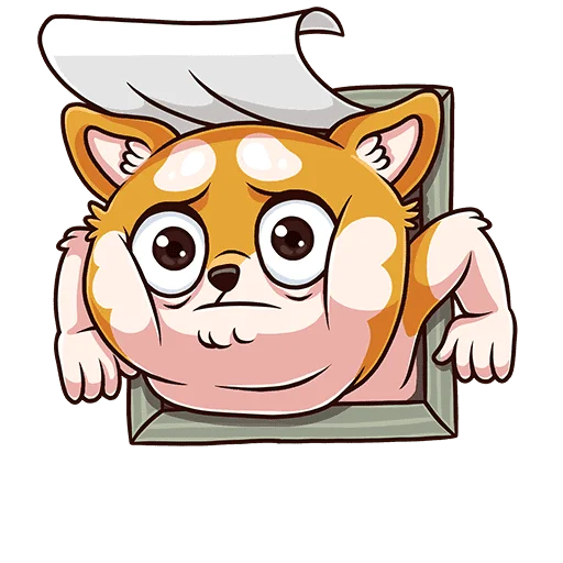  – стикер для Telegram