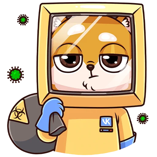  – стикер для Telegram