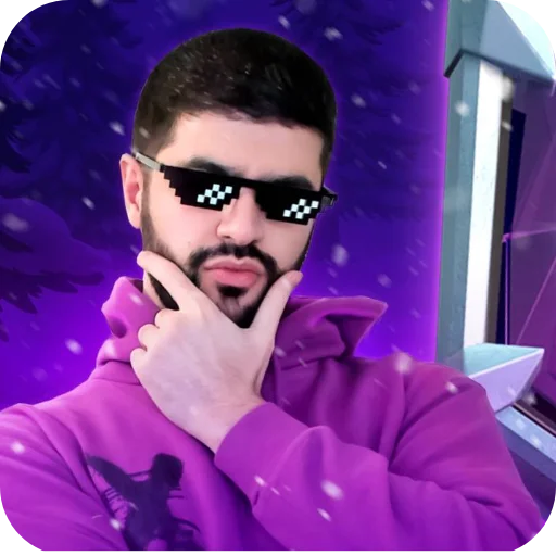  – стикер для Telegram