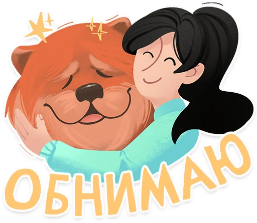  – стикер для Telegram