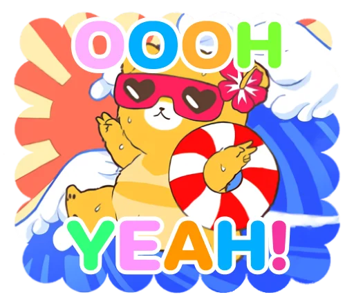  – стикер для Telegram