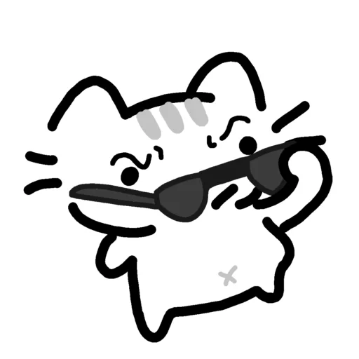  – стикер для Telegram