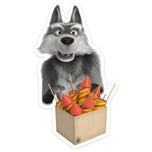  – стикер для Telegram