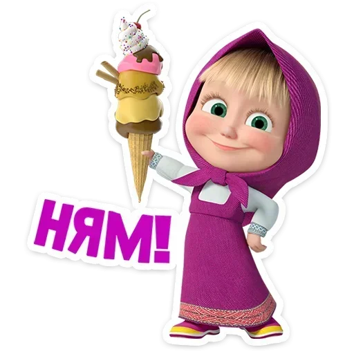 – стикер для Telegram