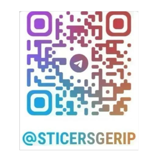  – стикер для Telegram