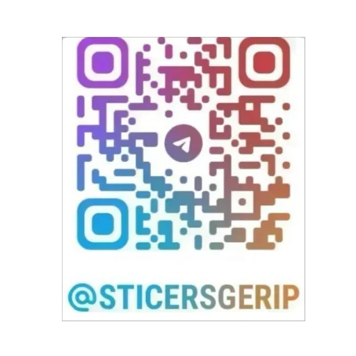  – стикер для Telegram