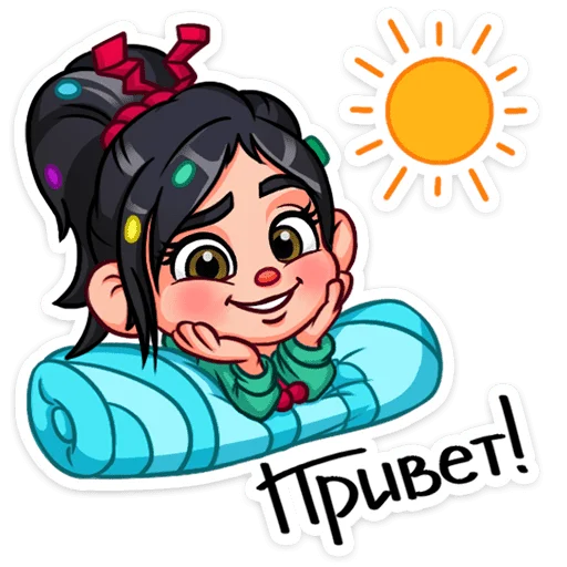  – стикер для Telegram