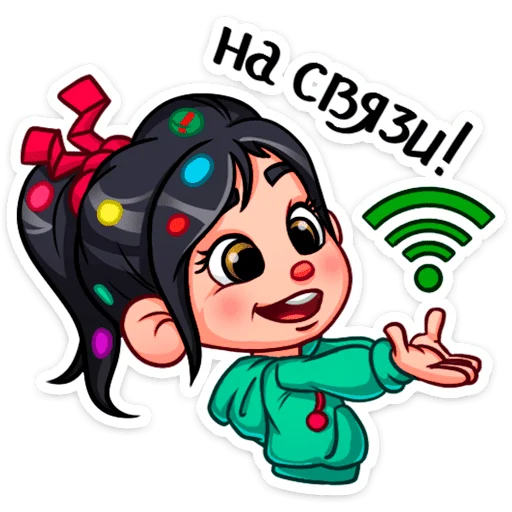  – стикер для Telegram