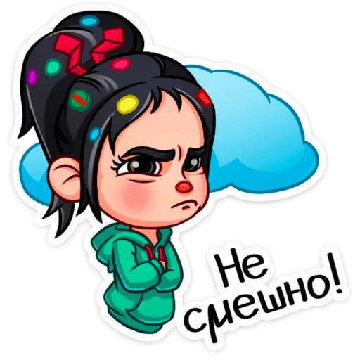  – стикер для Telegram