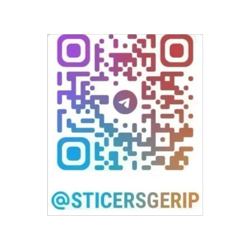  – стикер для Telegram