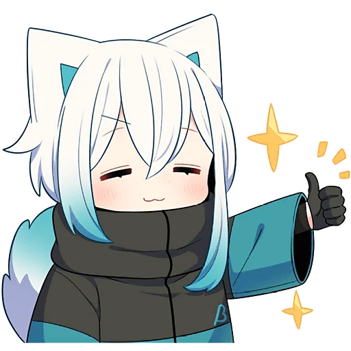  – стикер для Telegram