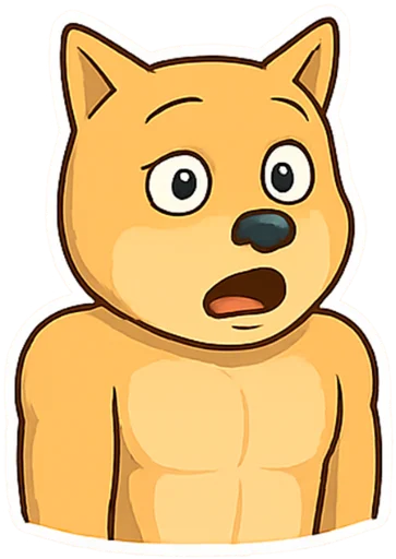  – стикер для Telegram