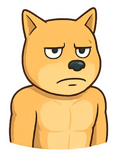  – стикер для Telegram