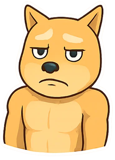  – стикер для Telegram