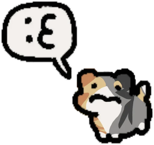  – стикер для Telegram