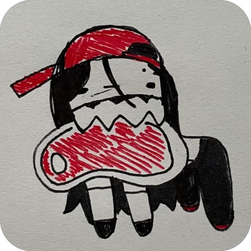  – стикер для Telegram