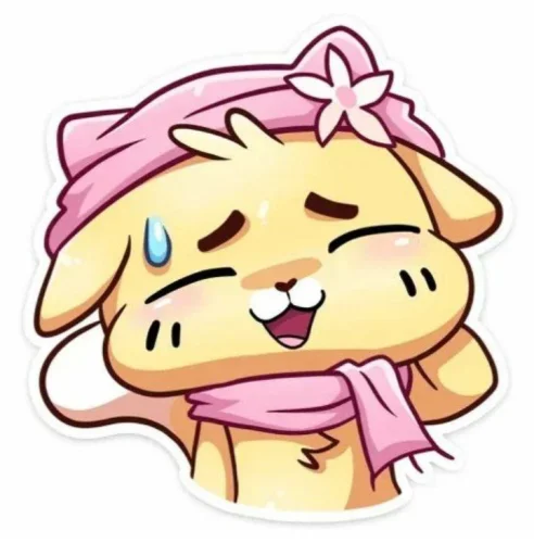  – стикер для Telegram