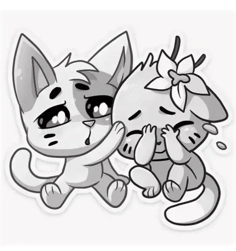  – стикер для Telegram