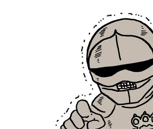  – стикер для Telegram