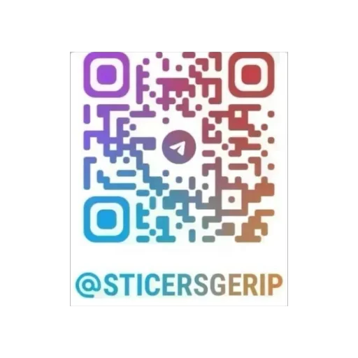  – стикер для Telegram