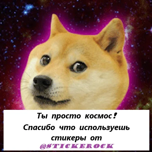  – стикер для Telegram