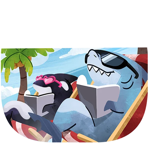  – стикер для Telegram