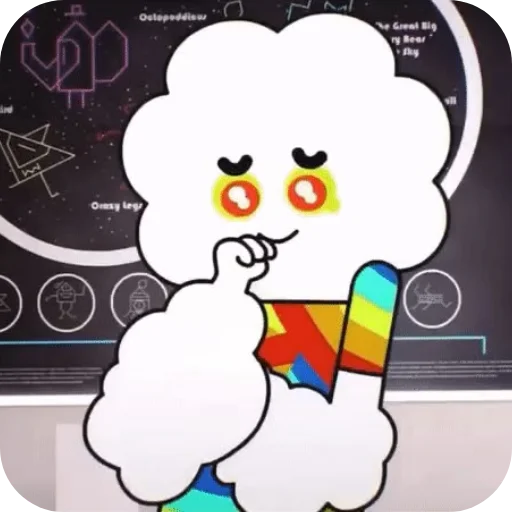  – стикер для Telegram
