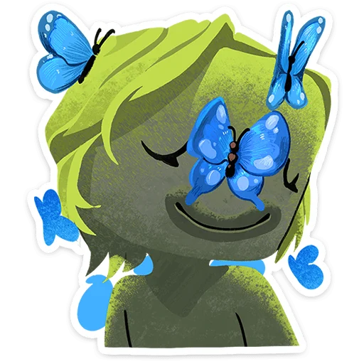  – стикер для Telegram