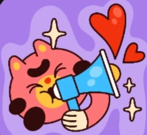  – стикер для Telegram